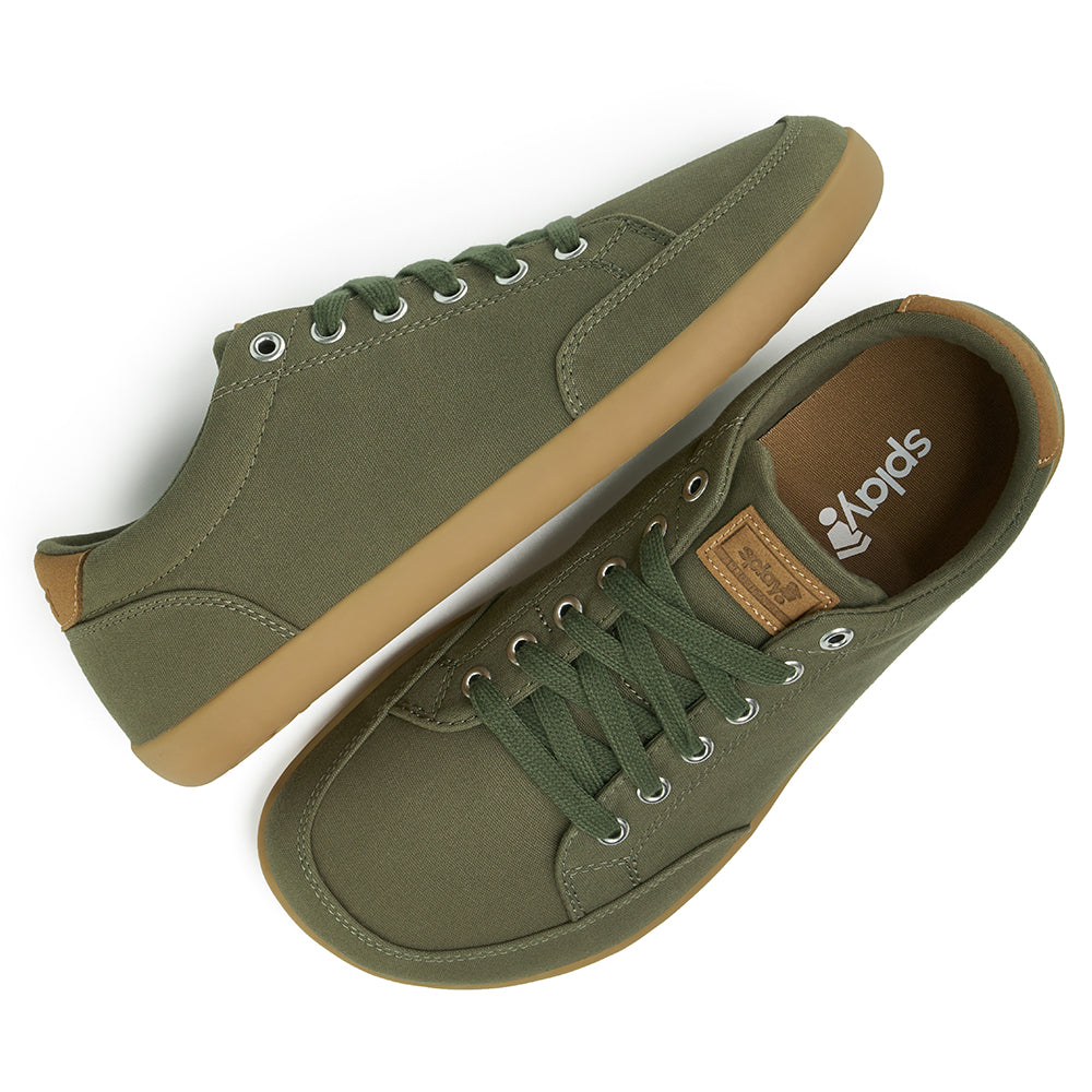 Splay Freestyle 3 Pine lightweight zero drop barefoot shoes for everyday walking and natural movement.