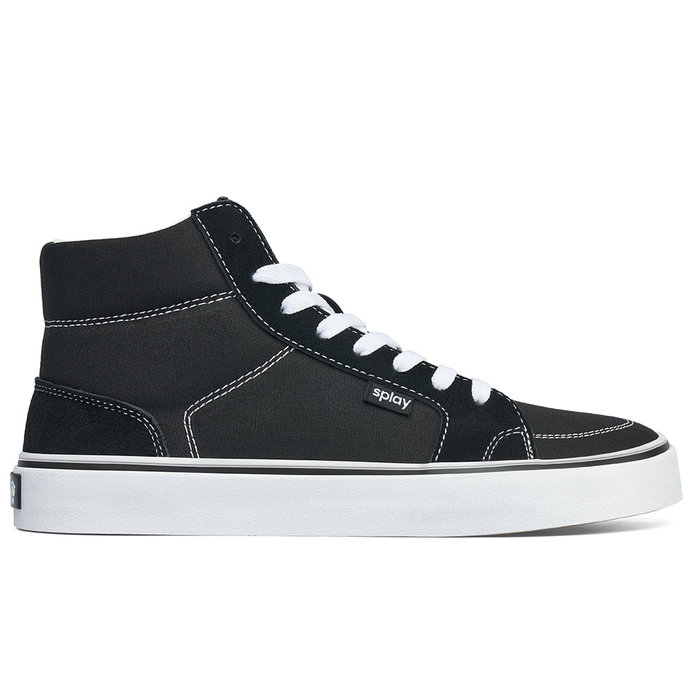Splay 101 Letterman Green zero-drop sneakers with a retro varsity design.