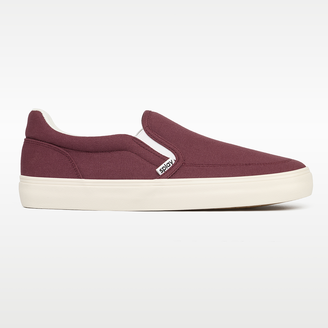 REV SO Madrid barefoot slip-on shoes with a wide foot-shaped toe box, zero-drop design, and flexible rubber outsole.