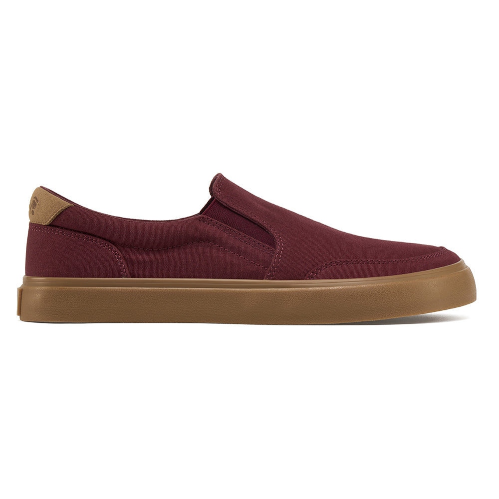 Easy slip-on barefoot shoe with a wide toe box and flexible sole