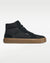 Splay REV HT Original Amsterdam barefoot shoes — high-top skate shoe, single shoe in left-side profile