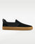 Splay REV SOS Amsterdam barefoot shoes — suede slip-on, single shoe in left-side profile