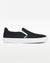Splay REV SO Berlin barefoot shoes — canvas slip-on, single shoe in left-side profile