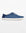 Splay Weekender Blue Lagoon hemp barefoot shoes — hemp moc-toe shoe with laces, single shoe in left-side profile