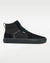 Splay REV HTS Carlsbad barefoot shoes — high-top suede skate shoe, single shoe in left-side profile
