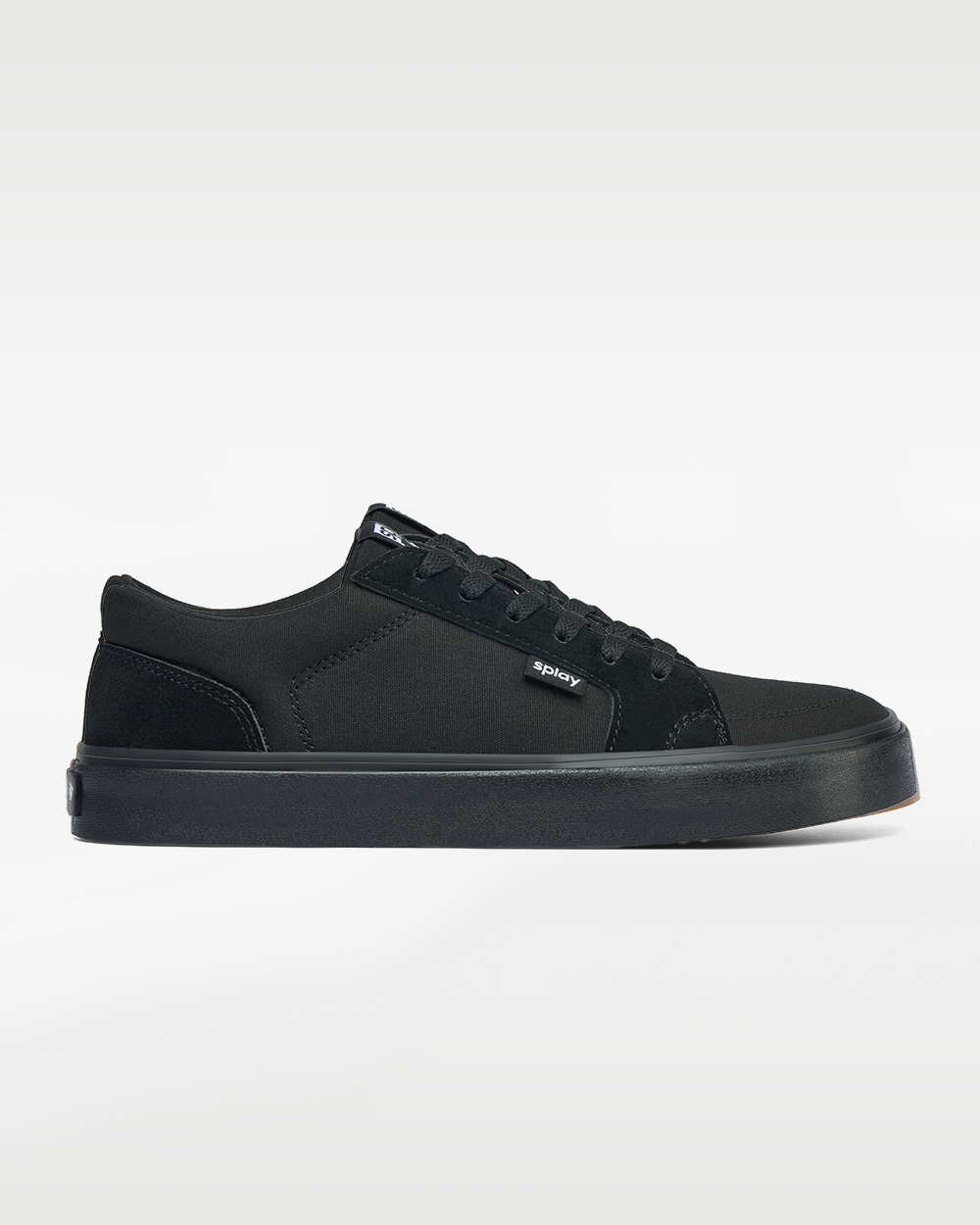 Splay REV LT Original Carlsbad barefoot shoes — low-top skate shoe, single shoe in left-side profile