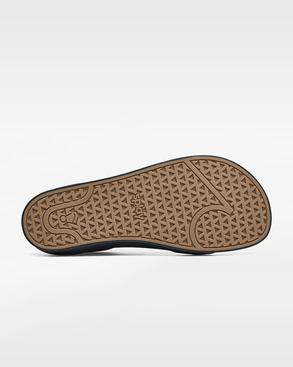 Splay REV HT Original Carlsbad barefoot shoes — high-top skate shoe, outsole tread of a single shoe