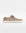Splay Kids Weekender Driftwood hemp barefoot shoes — kids' hemp moc-toe shoe with laces, single shoe in left-side profile