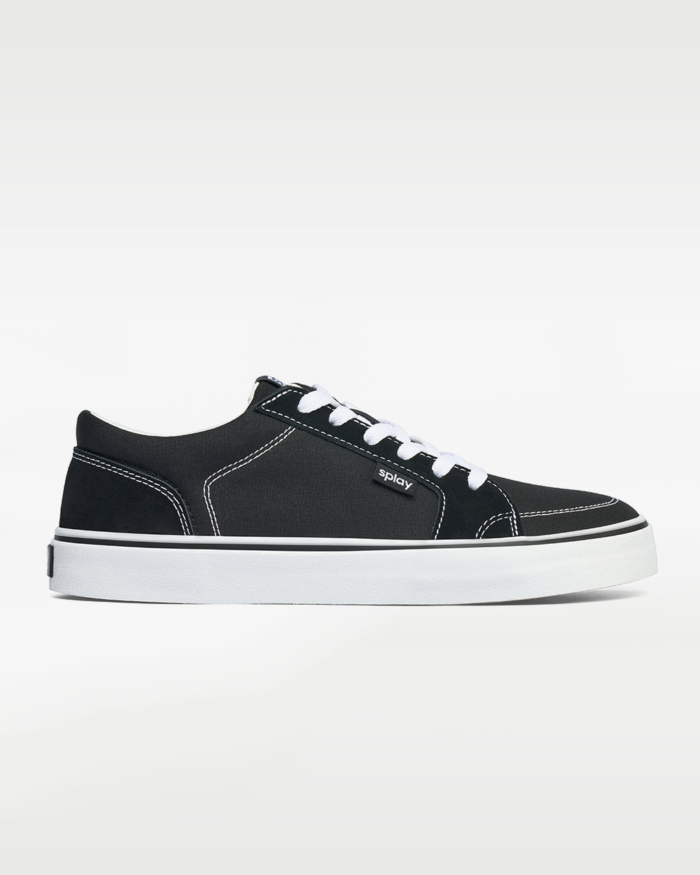 Splay REV HT Original Los Angeles barefoot shoes — high-top skate shoe, single shoe in left-side profile