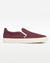Splay REV SO Madrid barefoot shoes — canvas slip-on, single shoe in left-side profile