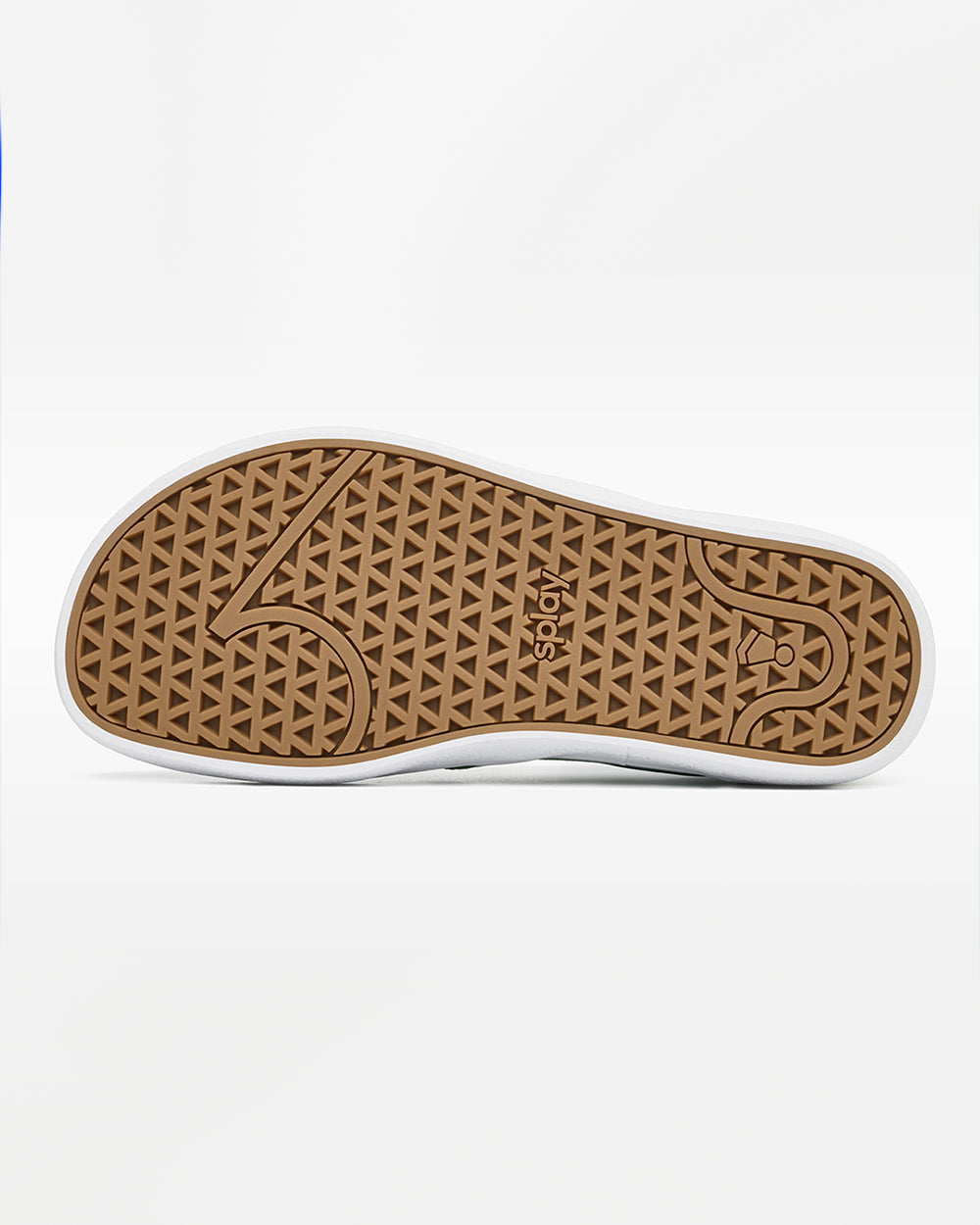 Splay REV SO Malibu barefoot shoes — canvas slip-on, outsole tread of a single shoe