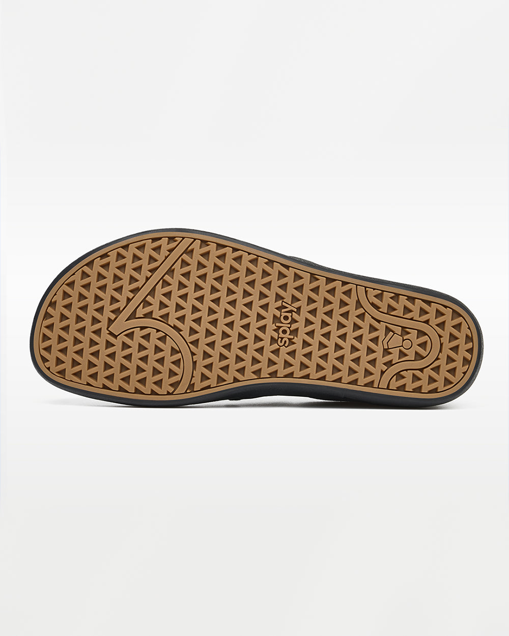 Splay REV SO New York barefoot shoes — canvas slip-on, outsole tread of a single shoe