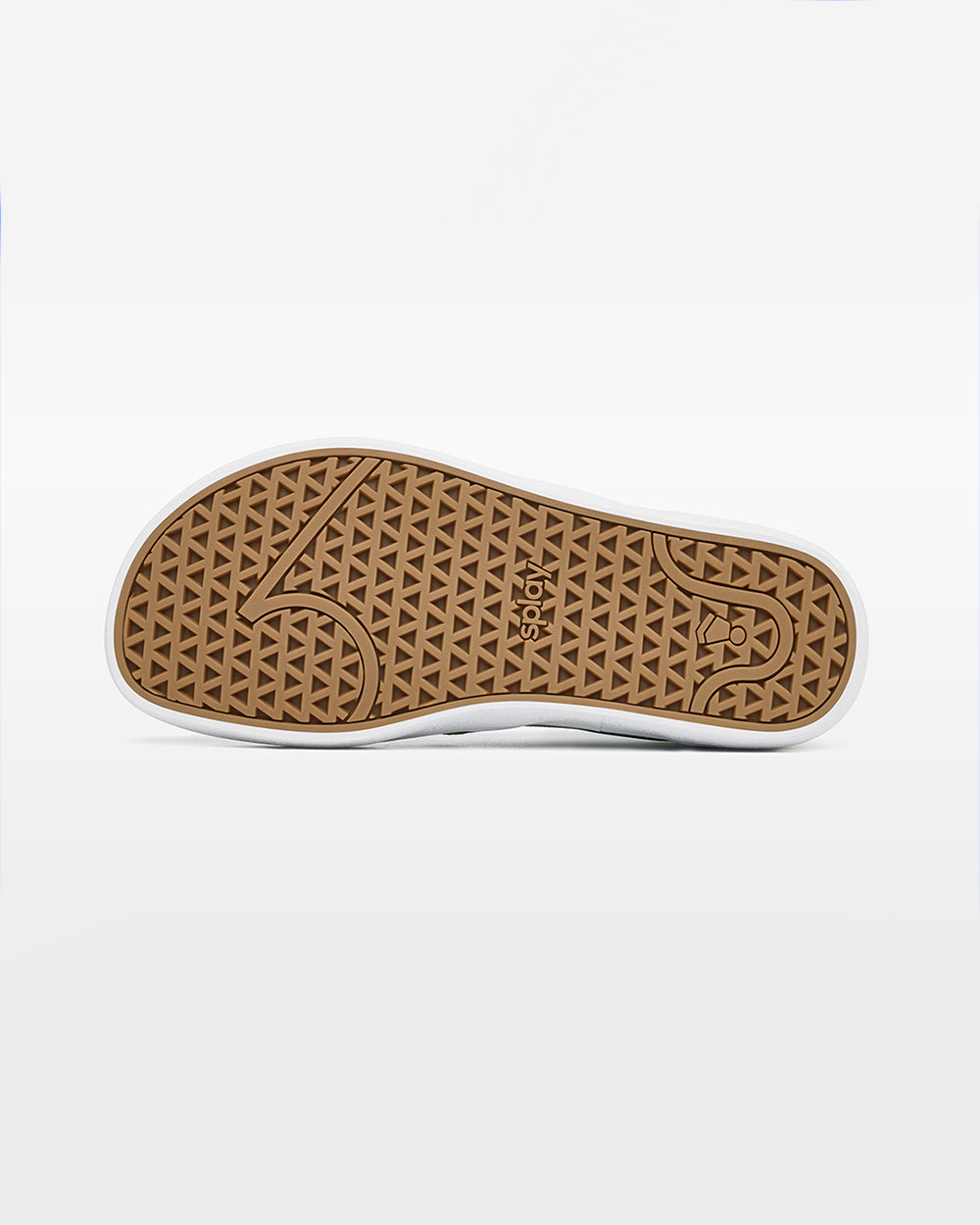 Splay Kids REV SO Rio barefoot shoes — kids' canvas slip-on, outsole tread of a single shoe
