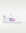 Splay Dash Kids Spark Lilac barefoot shoes — kids' low-top sneaker with a strap and laces, single shoe in left-side profile