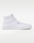 Splay REV HT Canvas Salt Lake barefoot shoes — high-top skate shoe, single shoe in left-side profile