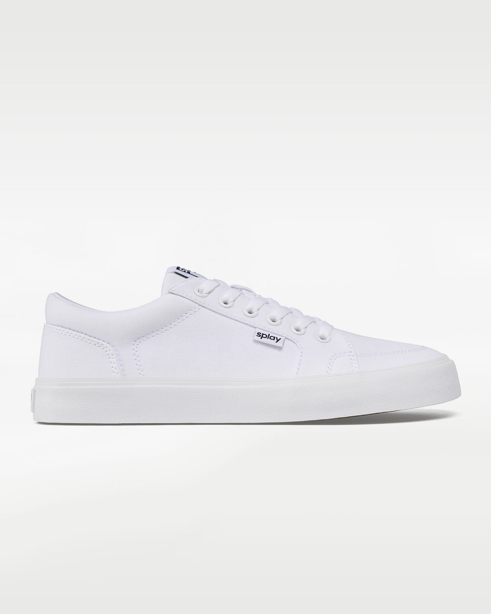 Splay REV LT Canvas Salt Lake barefoot shoes — low-top skate shoe, single shoe in left-side profile