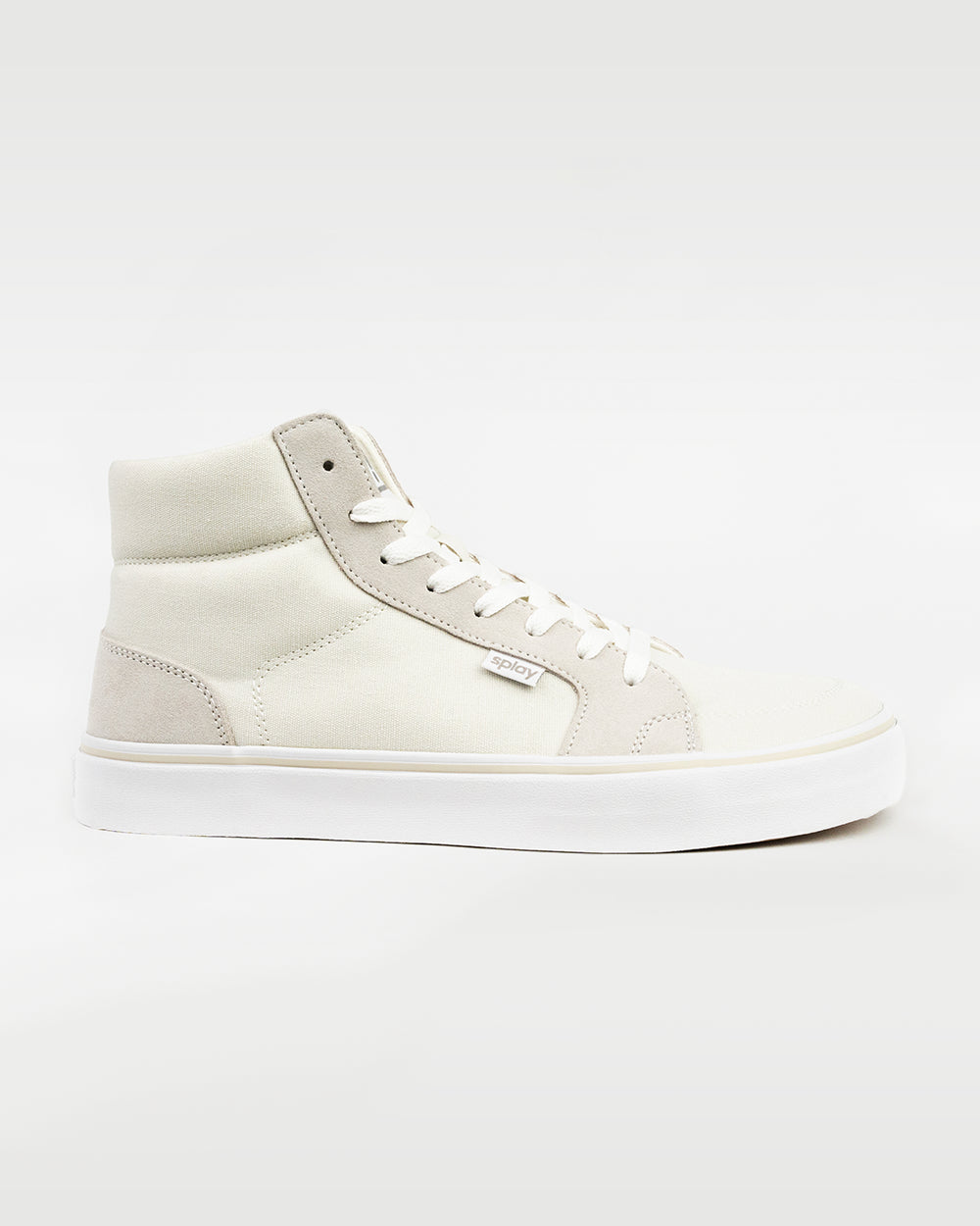 Splay REV HT Original Vienna barefoot shoes — high-top skate shoe, single shoe in left-side profile